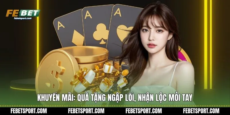 Khuyến mãi: Quà tặng ngập lối, nhận lộc mỏi tay
